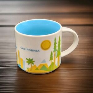 Starbucks We Are Here Collection 14 Oz Coffee Mug California 2016